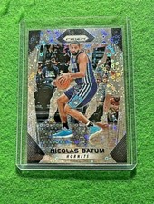 NICOLAS BATUM PRIZM SILVER DISCO CARD CHARLOTTE HORNETS 2017-18 PRIZM BASKETBALL