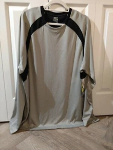 Camisa para hombre antigua azul marino gris y negra REC Tech Performance Gear manga larga talla XXL - Imagen 1 de 8