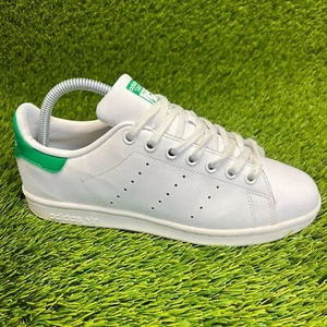 Adidas Originals Stan Smith Boys Size 6Y White Green Athletic Shoes Sneakers - Picture 1 of 10