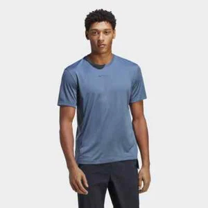 adidas Terrex Mens Multi Hiking T-Shirt - Blue - Picture 1 of 4