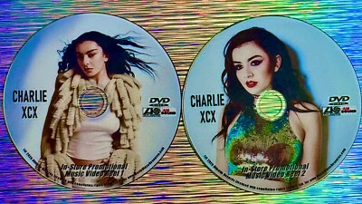 CHARLIE XCX Music Video Collection Promotional 2 DVD Set 2013-2025 Billie Eilish - Image 1 of 4