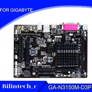 PARA GIGABYTE GA-N3150M-D3P DDR3 8G VGA+D Zócalo de madre 478 Prueba de ancho de madre OK - Imagen 1 de 4