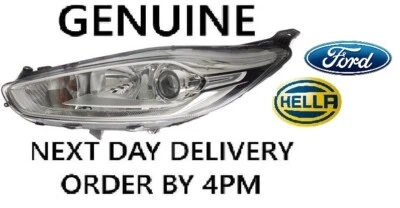 Faro halógeno derecho original OEM Hella Ford Fiesta VI 2012-17 Foto 1 de 4