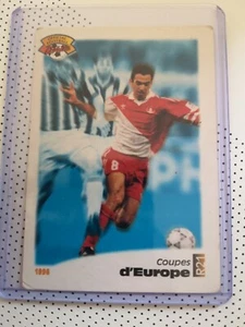 Youri Djorkaeff As Monaco Panini Official Football Cards 1996 #r21 - Imagen 1 de 4