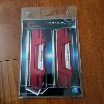 G.skill Ripjaws V Series 16gb (2 X 8gb) DDR4 SDRAM PC4 28800 F4-3600C19D-16GVRB - Image 1 of 2