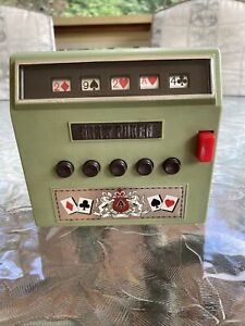 Vintage 1971 WACO Draw Poker Fully Automatic Toy Made in Japan