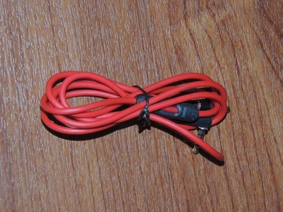 Genuine Audio Cable w/ Volume Control for Beats Dre MIXR Studio Headphones - RED - Image 1 of 2