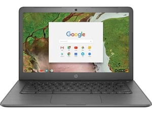 HP ChromeBook 14 G5 14" Touchscreen HD Laptop AMD A4 8GB RAM 32GB SSD Chrome OS - Picture 1 of 7