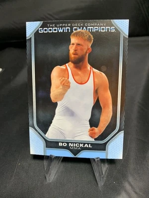 2024 Upper Deck Bo Nickal Goodwin - Image 1 of 2