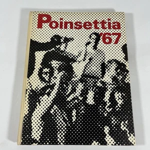 Vintage Hollywood High School 1967 Poinsettia Yearbook, Hollywood CA * Unsigned! - Bild 1 von 12