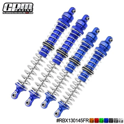 GPM Alloy Front+Rear Spring Dampers Set For AXIAL 1/10 RBX10 Ryft Rock Bouncer - Image 1 of 4