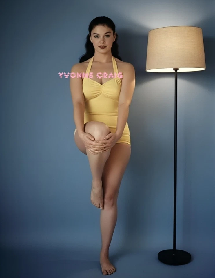 HERMOSA FOTO A COLOR DE YVONNE CRAIG #60 11 X 8,5 ENVÍO GRATIS Foto 1 de 1