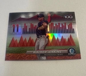 WALKER JENKINS 2024 Bowman Chrome Top 100 #BTP-11 - Picture 1 of 1