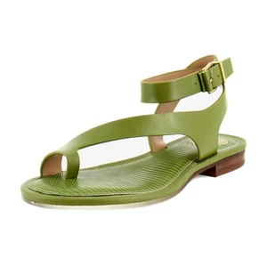 Vince Camuto Liba Women's Sandals Lizard Green Size 8 M - Picture 1 of 8