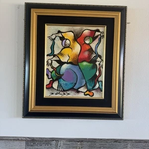 "Afternoon Melody" dell'artista israeliano David End, una serigrafia creata nel 1999 - Foto 1 di 12