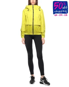 RRP€320 ADD Techno Fabric Jacket IT44 US6 UK12 L TWILLTEX Green Hooded - Picture 1 of 5