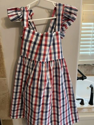 Vestido gingham Bella Bliss para niñas  Foto 1 de 4