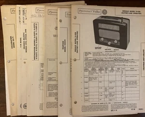 Vintage SAMS Photo Fact Folders Radio's - Lot of 13 - Bild 1 von 14