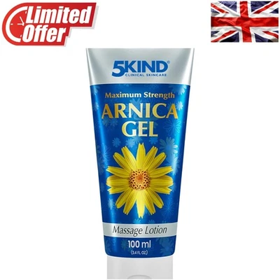 Maximum Strength Arnica Gel 100ml - Fast Bruise Relief & Muscle Soothing - Image 1 of 4