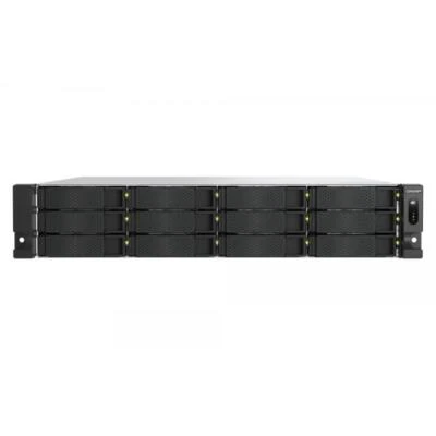 6360620 NAS RACK 2U QNAP TS-h1277AXU-RP-R7-32G 12BAY + 2x M.2 NVMe 2x2.5GbE 2x10 - Immagine 1 di 4