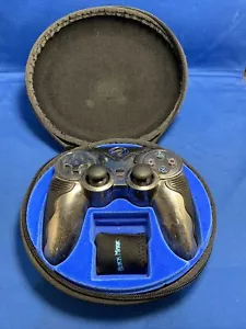 Pelican Chameleon Wireless PS2 Black Controller (07X-CHAM1) W/ Receiver - Picture 1 of 6