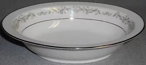 Servizio/ciotola ovale per verdure Noritake avorio Cina PARKRIDGE PATTERN - Foto 1 di 7