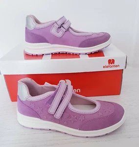 ELEFANTEN super Mädchen echt LEDER Sandalen Knöchen SCHUHE Gr 29 flieder NEU - Bild 1 von 10