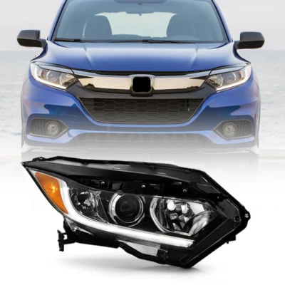 Headlight w/LED DRL For 2019 2020 2021 2022 Honda HRV HR-V Passenger Right Side - Image 1 of 4