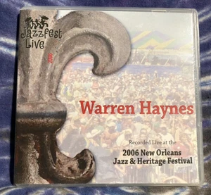 WARREN HAYNES 5-6-06 New Orleans Jazz & Heritage Festival CD *NEW* - Imagen 1 de 3