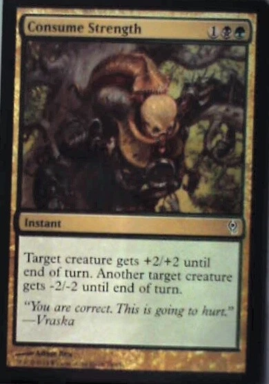 Consume Strength - Duel Decks: Jace vs. Vraska: #74, Magic: The Gathering Nm R27 - Image 1 of 1
