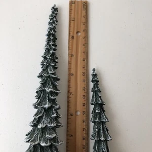 Dept 56 Spiral Towering Pines Set of 2 Snow Village Accessory - Picture 1 of 3