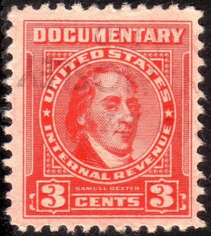 1954, US 3c, Documentary, Used, Sc R656 Cover
