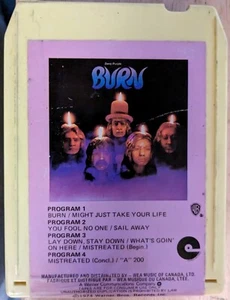 Deep Purple: Burn (8-Track, 1974) – Canadian version (8WM-2766) - Picture 1 of 3