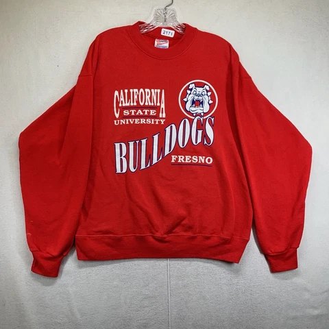 Vintage FRESNO STATE BULLDOGS CALIFORNIA UNIVERSITY NCAA COLLEGE Men’s Medium Cover