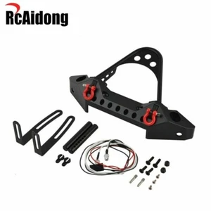 Juego Parachoques Delantero Metal con Luces Para Axial SCX10 90046 SCX10 III RC Coche - Imagen 1 de 4