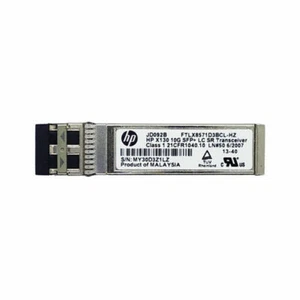 JD092B HP X130 LC SFP+ 10GBase-SR 850nm 10G 10Gbps Optical Transceiver - Afbeelding 1 van 3
