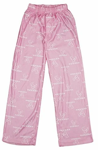Outerstuff NFL Youth Girls Houston Texans Pink Flannel Pajama Pants Cover