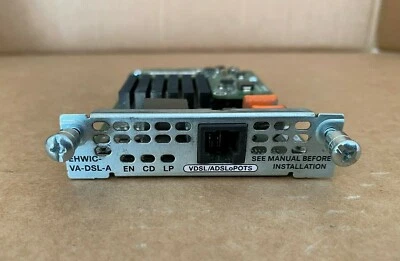 Cisco EHWIC-VA-DSL-A EHWIC 1-Port MultiMode VDSL2 & ADSL/2/2+ Card (Inc VAT) - Image 1 of 4