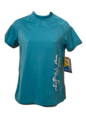 Camiseta de natación con protección solar UPF 50+ para mujer. - Image 1 of 4