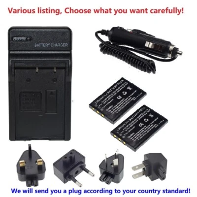 Battery or charger for Kodak KLIC-5000 EasyShare DX6490 P880 Z760 DX7630 DX7440 - Image 1 of 4