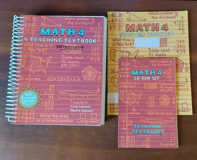 Math 4: A Teaching Textbook - Image 1 of 4