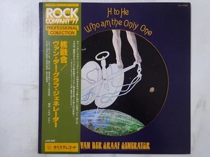 Van Der Graaf Generator H To He Who Am The Only~ Charisma RJ-7259 Japan   LP OBI - Picture 1 of 3