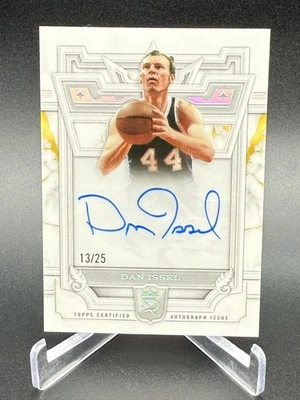 Colección real Topps Royalty Dan Issel 2023-24 #RP-DI Royal Precedence automático 13/25 Foto 1 de 2