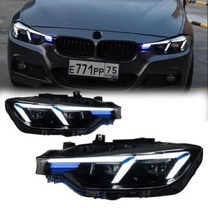 For BMW F30 F35 3 Series 2012-2015 halogen upgrade LED Headlights Assembly - Foto 1 di 1
