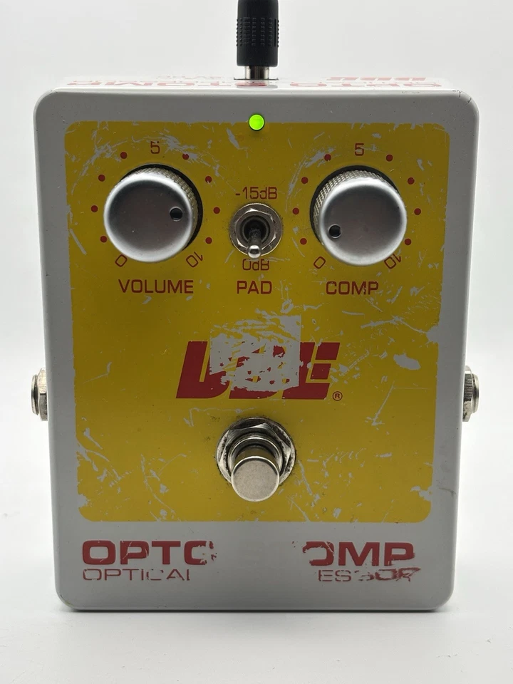 🔥BBE Opto Stomp - LED verde - Pedal de guitarra compresor óptico🔥 Foto 1 de 4