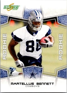 2008 Score #378 Martellus Bennett - Picture 1 of 2