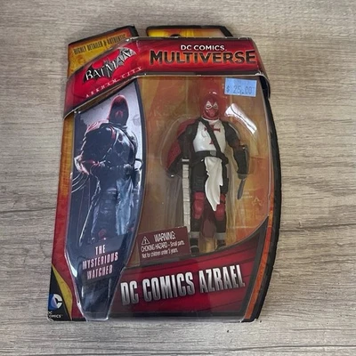 "Figura de acción Mattel JLU 2013 DC Comics Multiverse Batman Arkham City Azrael 4""" Foto 1 de 4