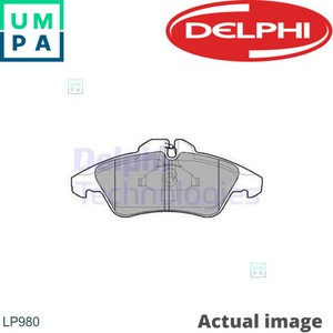 BRAKE PAD SET DISC BRAKE FOR VW LT/28-35/II/Bus/Mk/28-46/Van/Platform/Chassis  