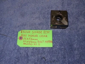 EROWA SINKER EDM MINI MANUAL 56X56mm CHUCK 44x44mm BOLT PATTERN.SELLING AS IS - Picture 1 of 7