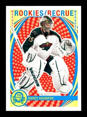 PWE READ stock photo . 2013-14 opc o-pee-chee retro #516 darcy kuemper rc rookie - Image 1 of 2